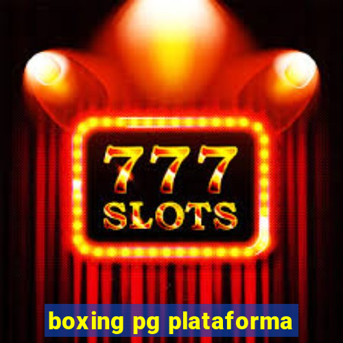 boxing pg plataforma