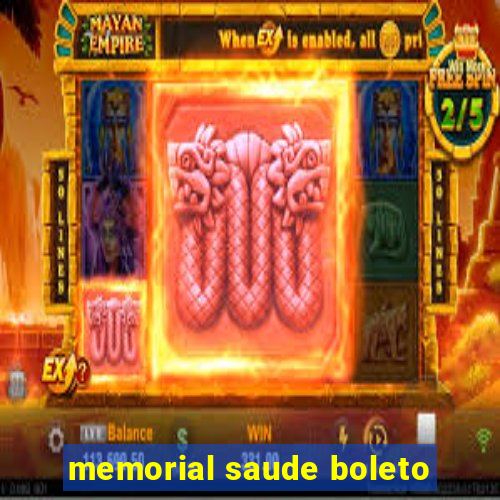 memorial saude boleto