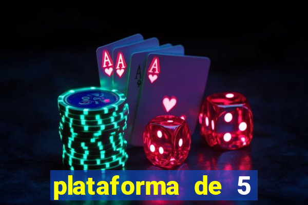 plataforma de 5 reais fortune tiger