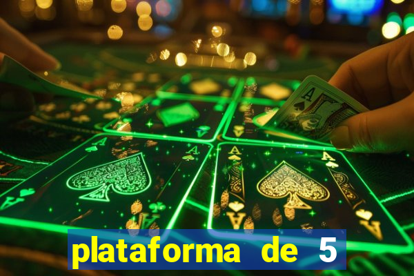 plataforma de 5 reais fortune tiger