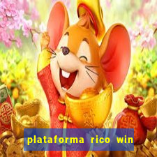 plataforma rico win paga mesmo