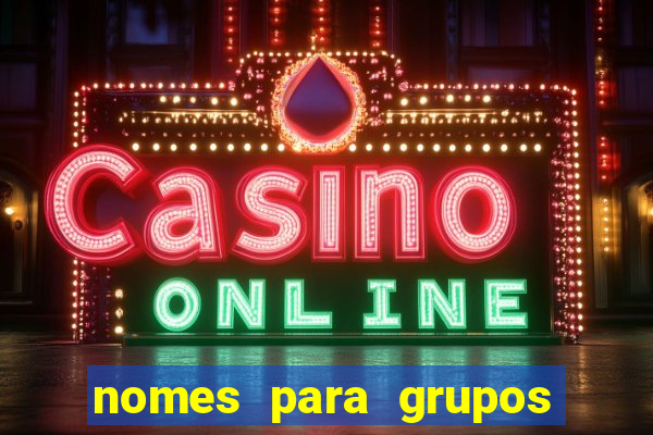 nomes para grupos de amigos cachaceiros