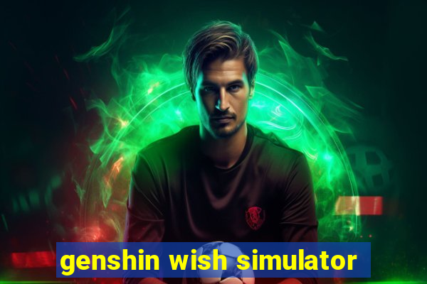 genshin wish simulator