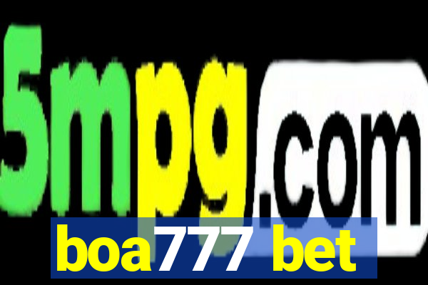 boa777 bet