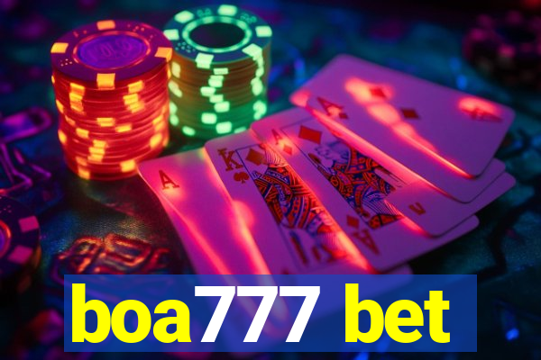 boa777 bet