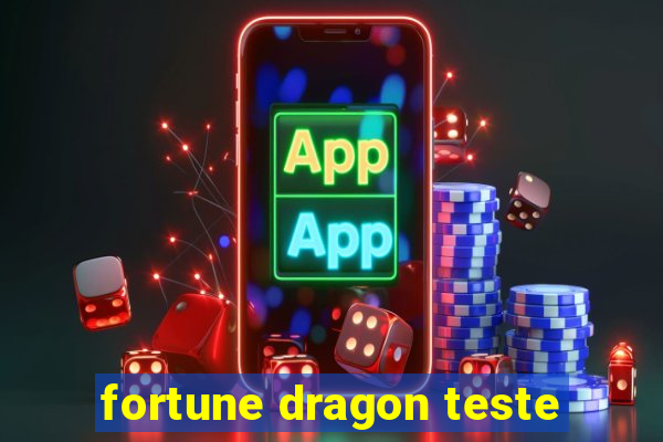 fortune dragon teste