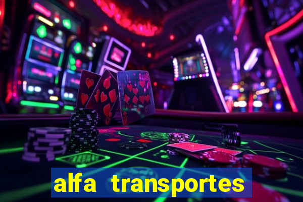 alfa transportes novo hamburgo