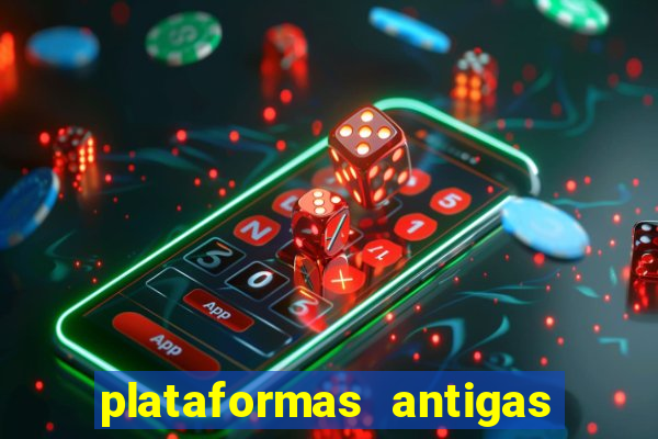 plataformas antigas de jogos