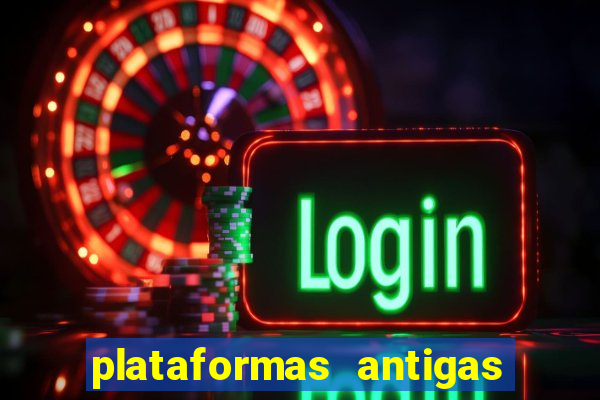 plataformas antigas de jogos