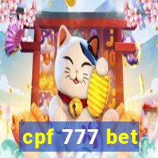 cpf 777 bet