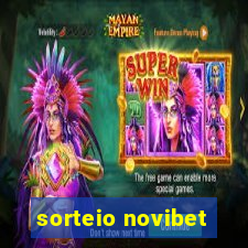 sorteio novibet