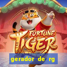 gerador de rg frente e verso