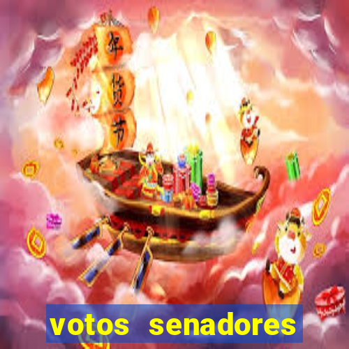 votos senadores impeachment alexandre de moraes