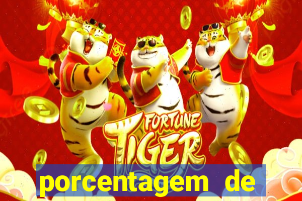 porcentagem de pagamento fortune tiger