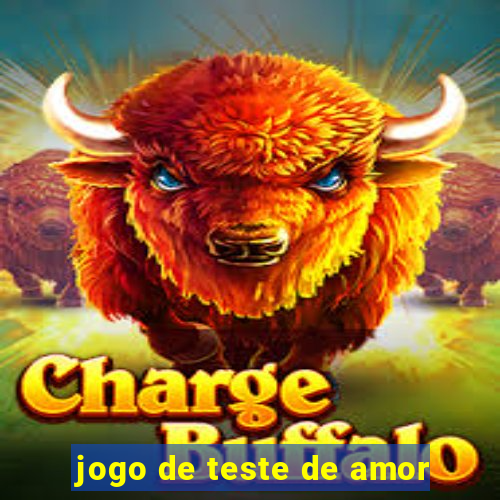 jogo de teste de amor