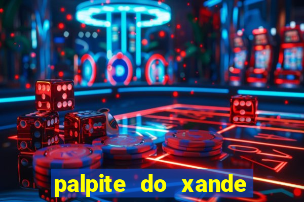 palpite do xande de hoje