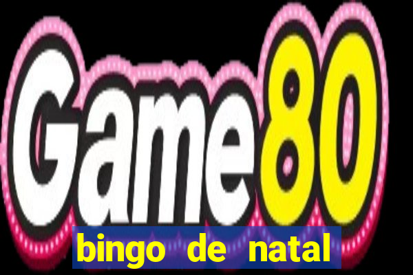 bingo de natal para imprimir gratis