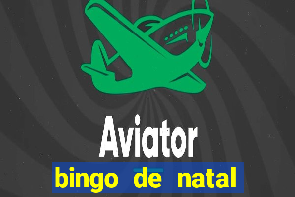 bingo de natal para imprimir gratis