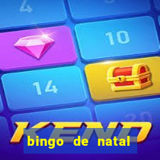 bingo de natal para imprimir gratis