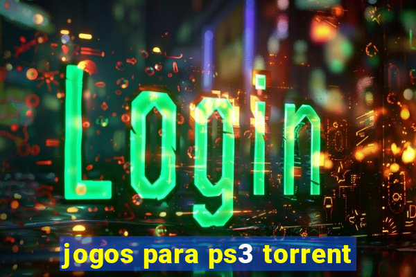 jogos para ps3 torrent