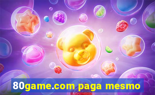 80game.com paga mesmo