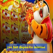 jon bet deposito minimo