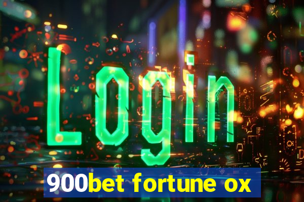 900bet fortune ox