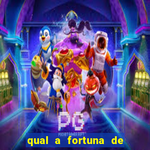 qual a fortuna de raiam santos