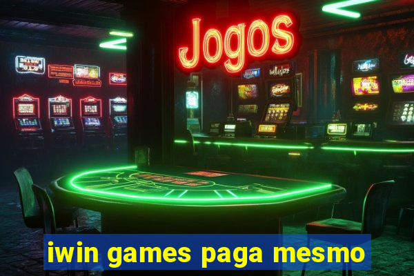 iwin games paga mesmo