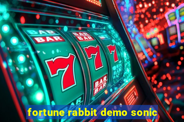 fortune rabbit demo sonic