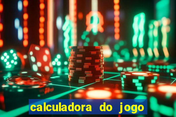 calculadora do jogo do bicho