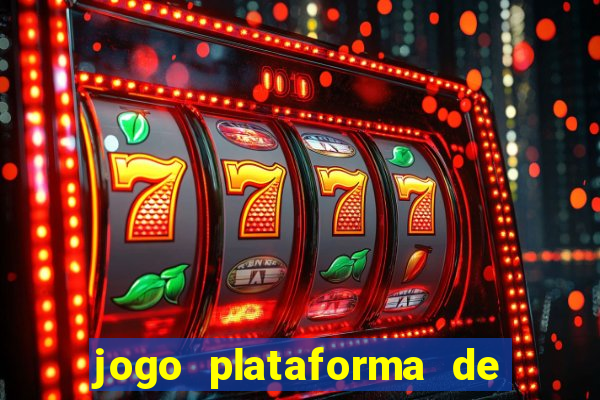 jogo plataforma de 3 reais