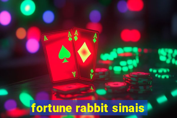 fortune rabbit sinais