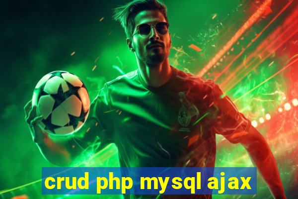 crud php mysql ajax