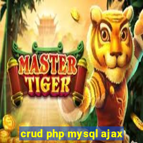 crud php mysql ajax