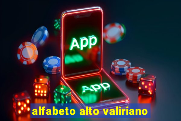 alfabeto alto valiriano