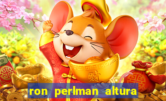 ron perlman altura e peso