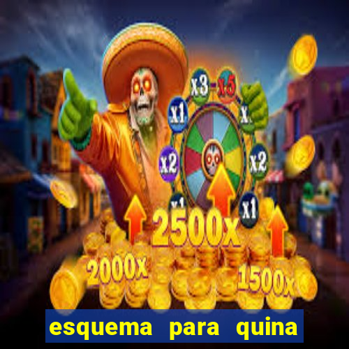 esquema para quina com 20 dezenas