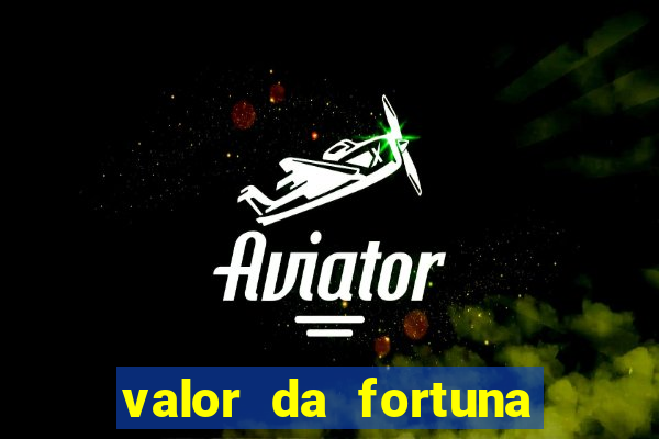 valor da fortuna de mussum