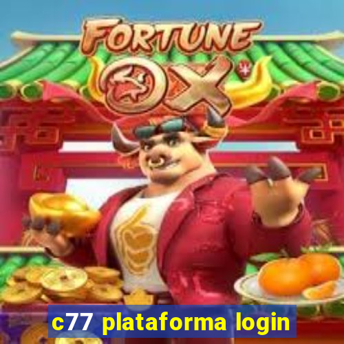 c77 plataforma login