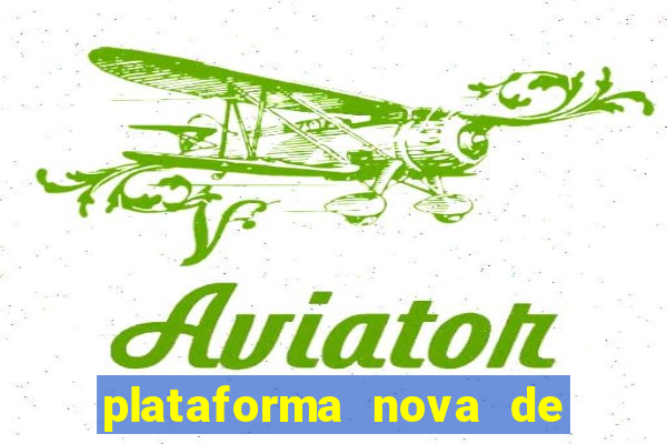 plataforma nova de 3 reais