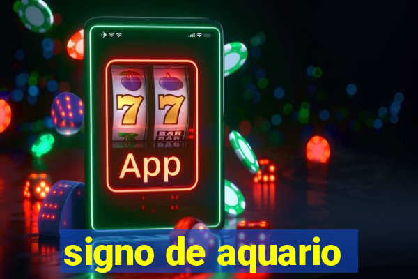 signo de aquario