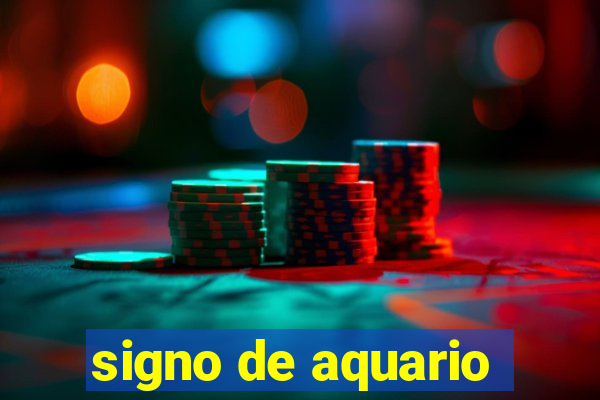 signo de aquario