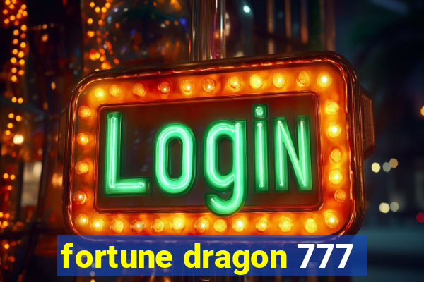 fortune dragon 777