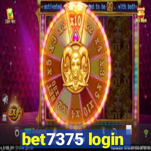 bet7375 login