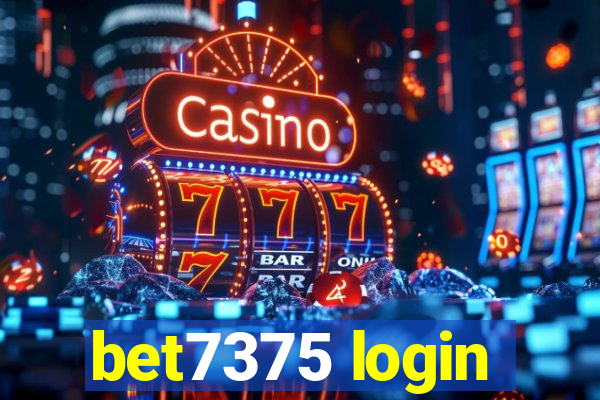 bet7375 login