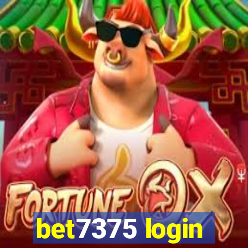 bet7375 login