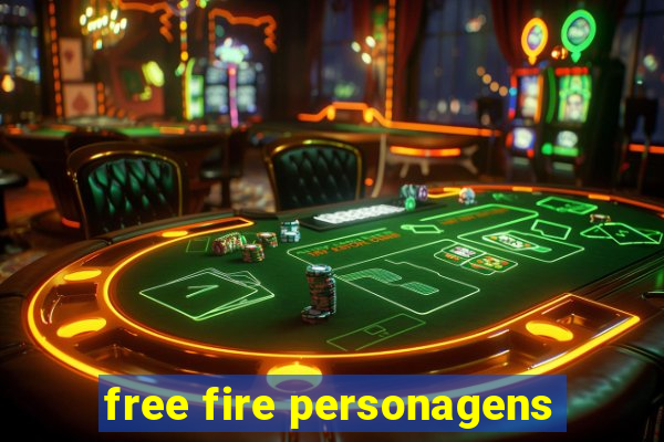 free fire personagens