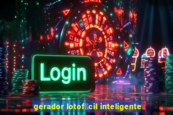 gerador lotof谩cil inteligente