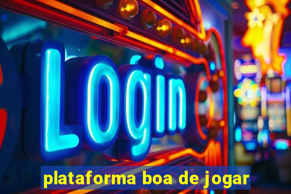 plataforma boa de jogar